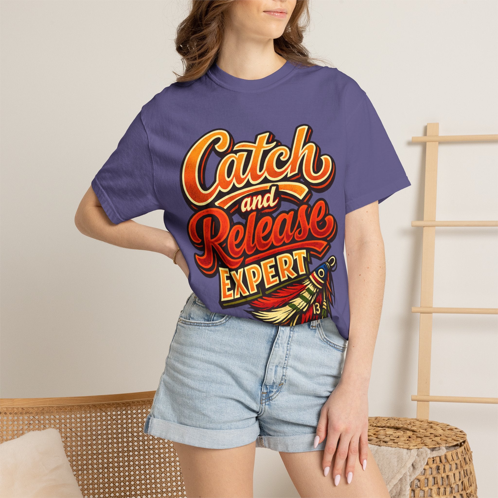 Catch and Release Expert Funny Fishing Shirt — Fly Fishing Tee