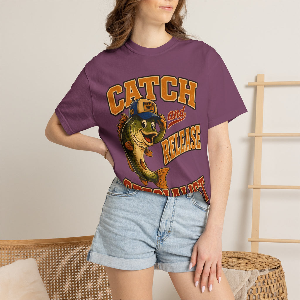 Catch and Release Specialist Funny Fishing Shirt — Bass Fishing Tee