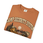 Camp Security System Napping — Funny Camping Dog Tee