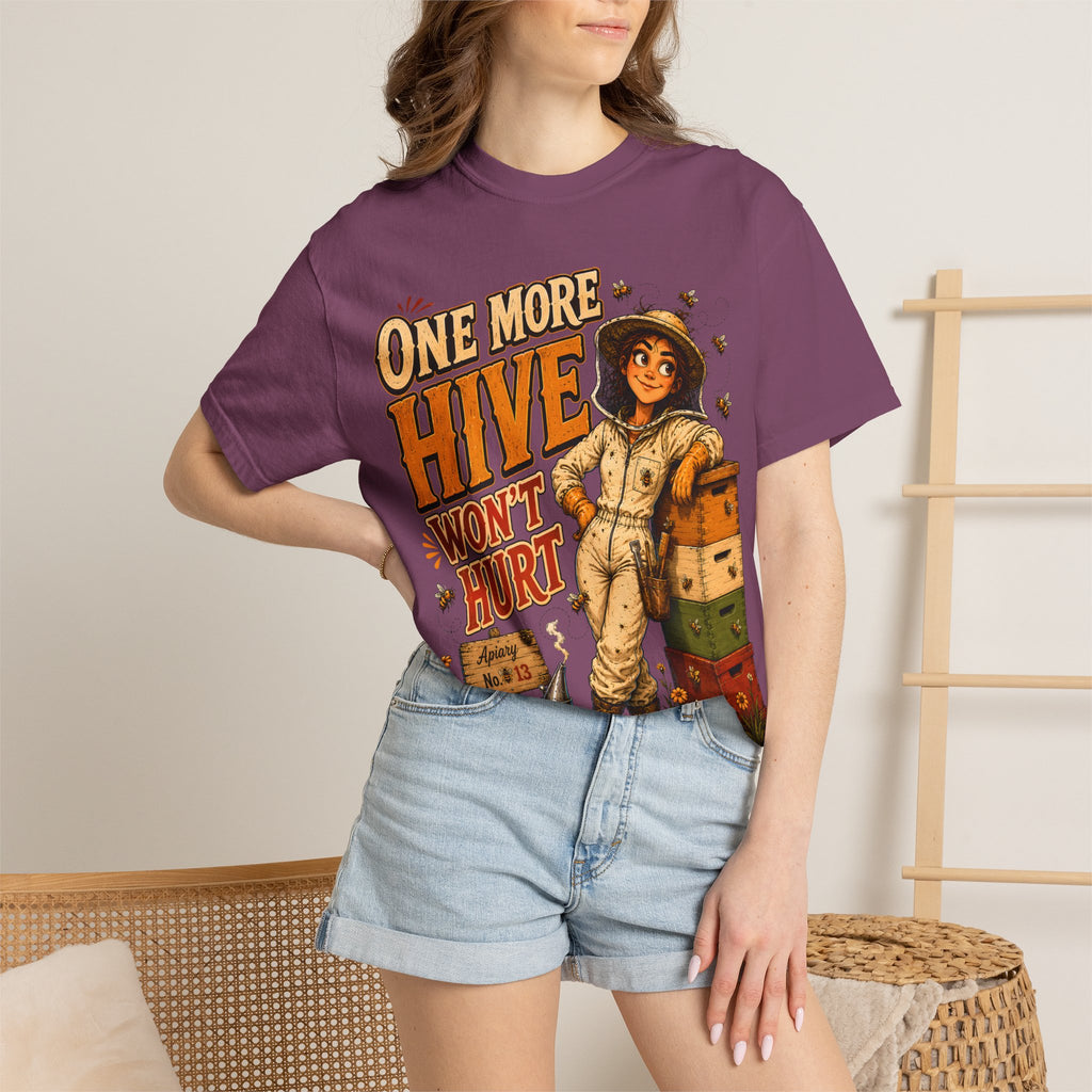 One More Hive Won't Hurt Funny Beekeeping Shirt