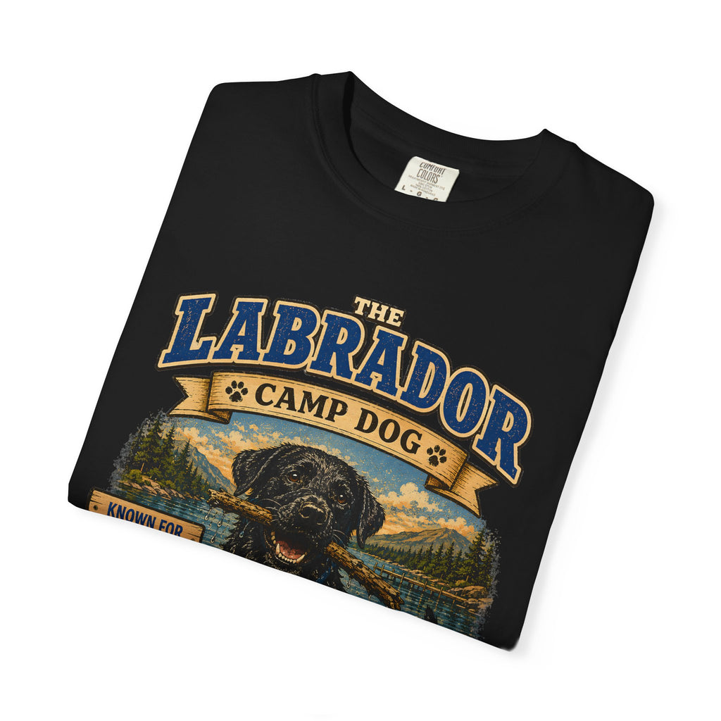 Labrador Camp Dog - Loving Lakes and Hating Baths Shirt