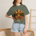 Life's a Trail Hike It — Vintage Mountain Hiking Outdoor Tee
