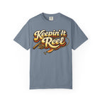 Keepin' It Reel — Retro Fishing Humor Tee
