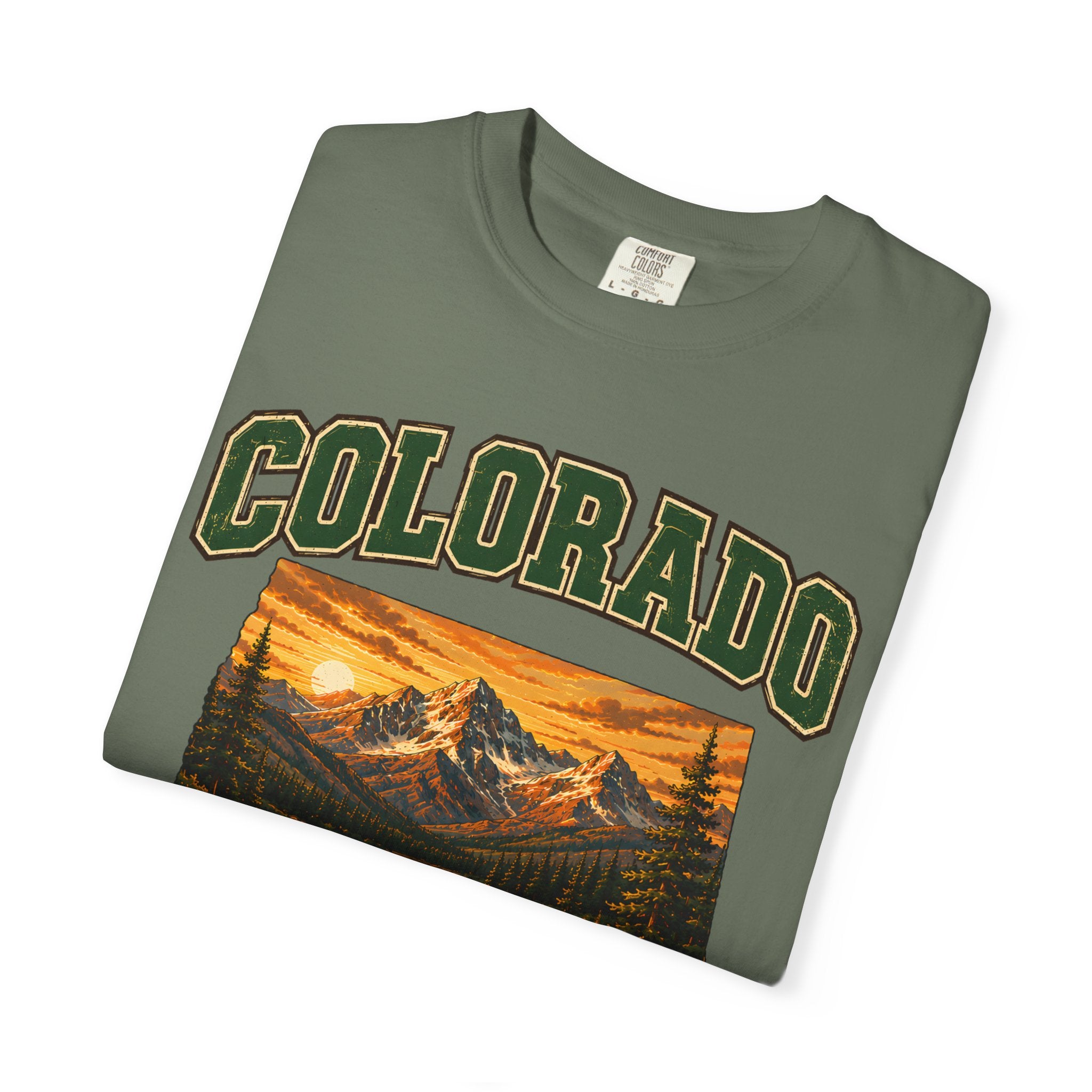 Colorado Camping Shirt — Rocky Mountain Vintage Outdoor Tee