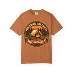 Professional Fire Starter Self-Declared — Funny Camping Tee