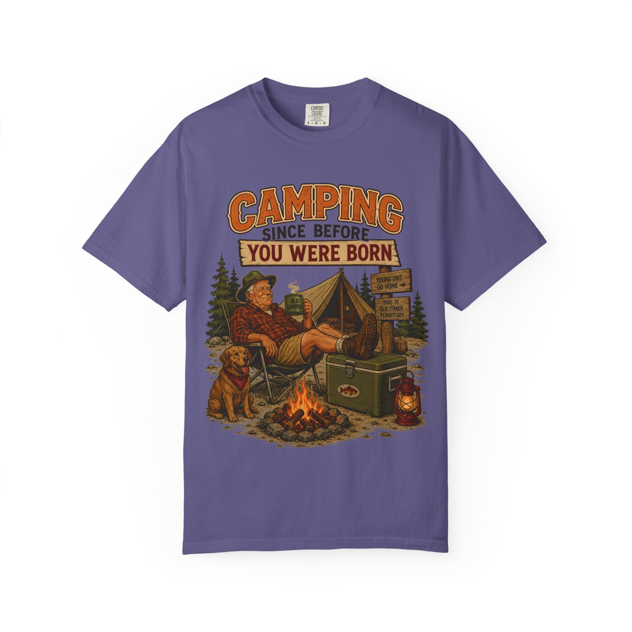 Camping Since Before You Were Born T-Shirt