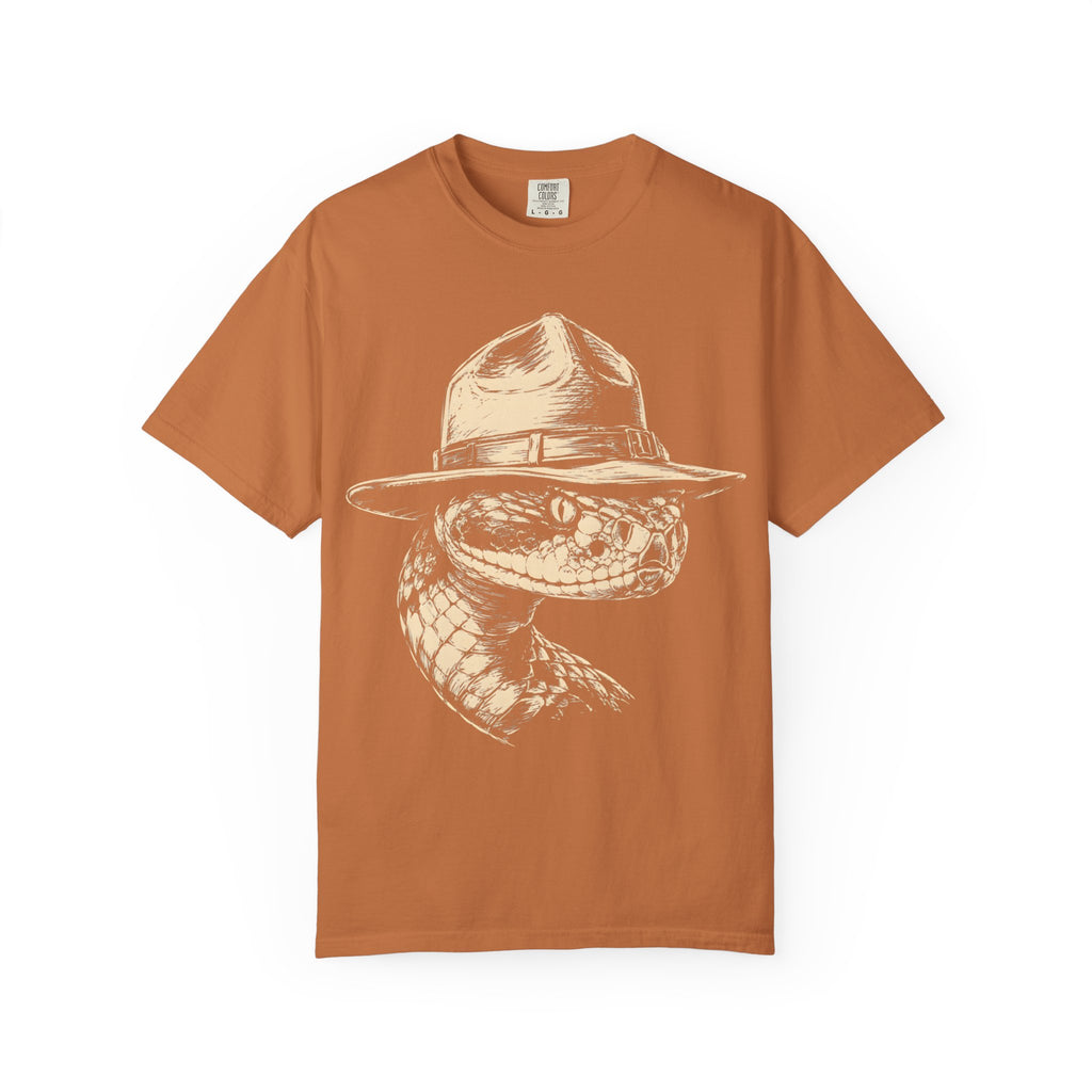 Rattlesnake Ranger — Vintage Sketch Outdoor Wildlife Tee