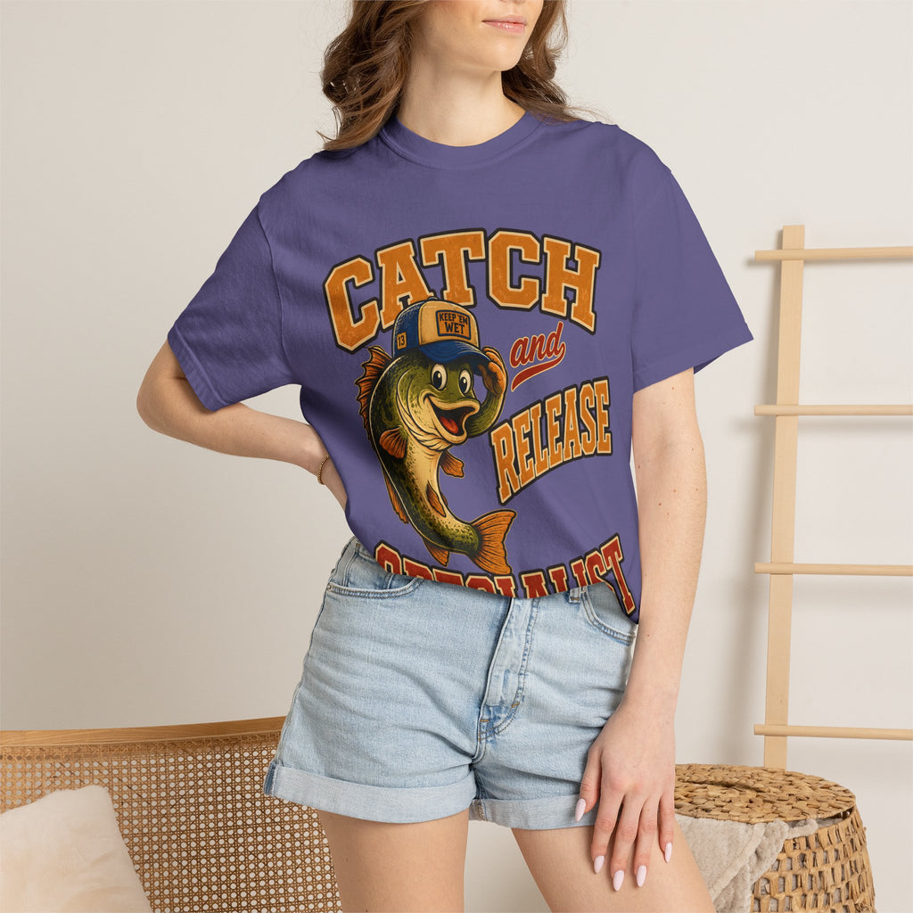 Catch and Release Specialist Funny Fishing Shirt — Bass Fishing Tee