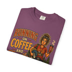 Running on Coffee and Family Traditions — Camping Humor Tee