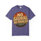 No Signal No Problem — Retro Outdoor Camping Tee