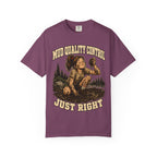 Mud Quality Control Just Right — Funny Outdoor Camping Tee