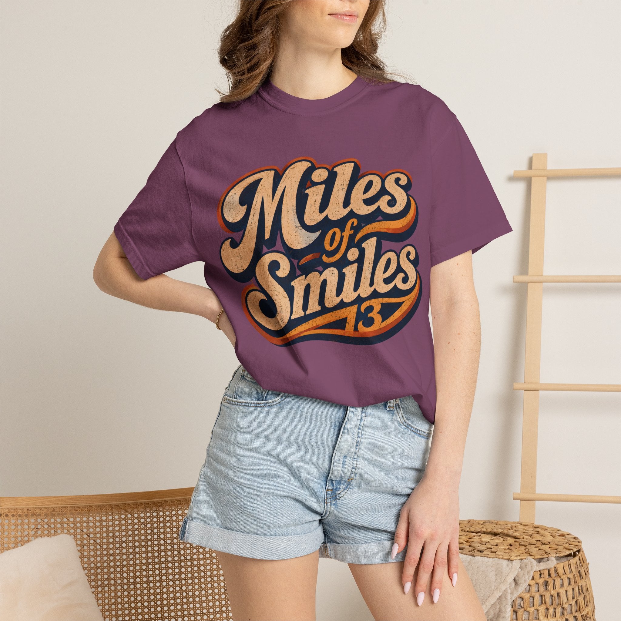 Miles of Smiles — Vintage Road Trip and Hiking Tee