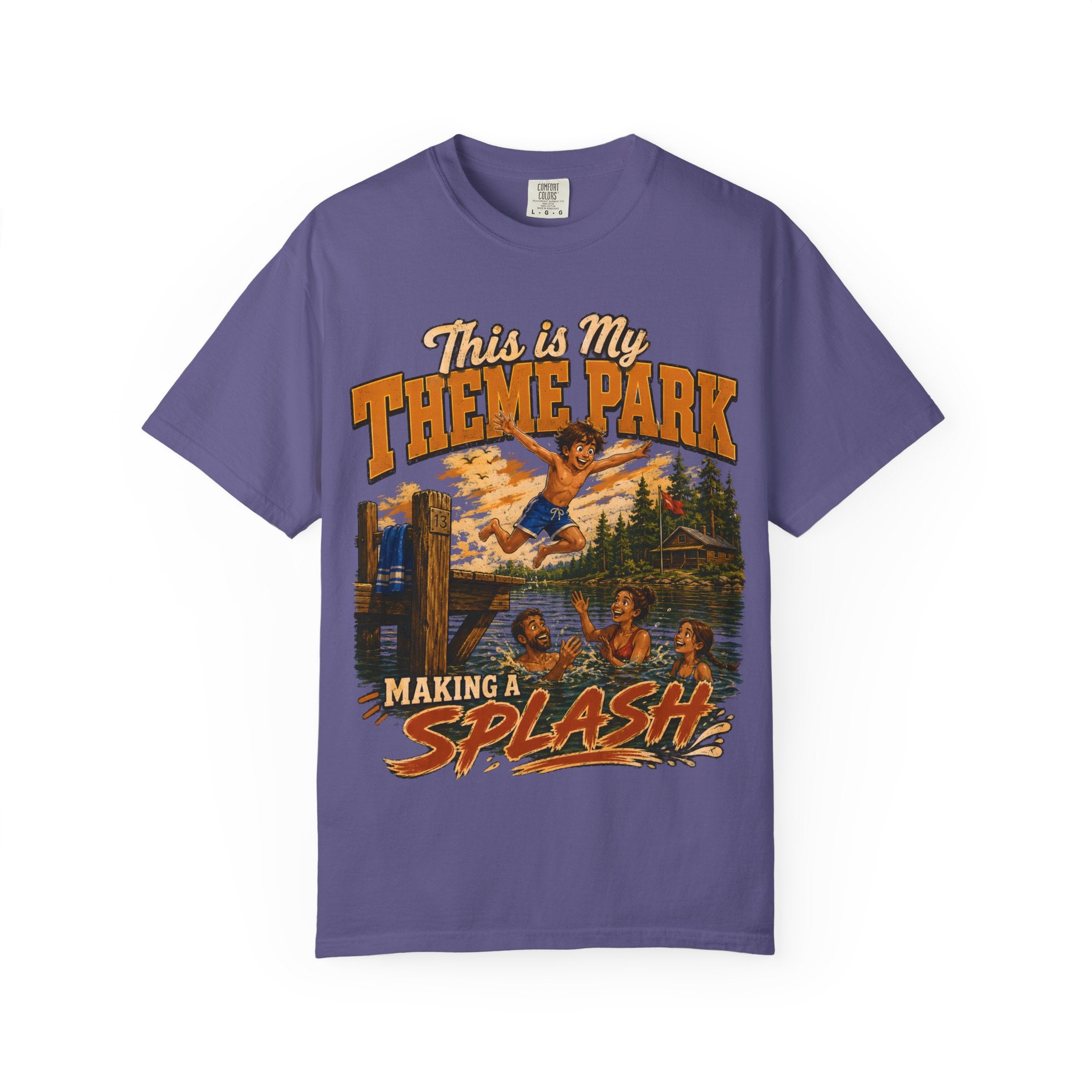 This Is My Theme Park Making a Splash — Lake Life Family Tee