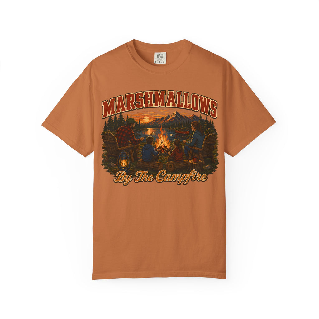 Marshmallows by the Campfire — Vintage Family Camping Tee