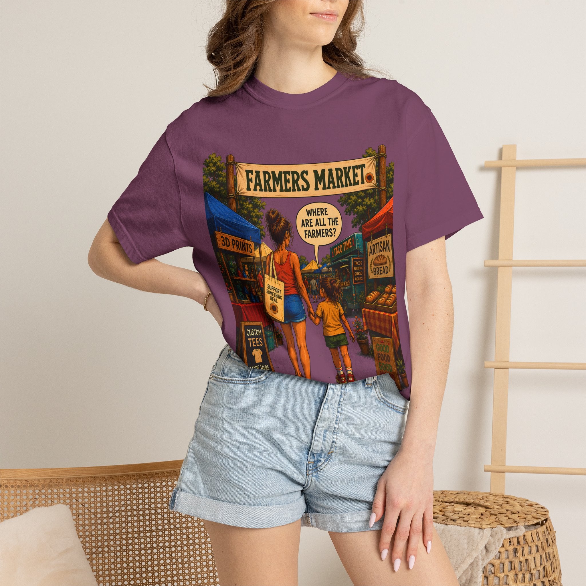 Farmers Market Where Are All the Farmers — Funny Outdoor Tee