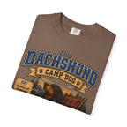 Dachshund Camp Dog - Tired Of All The Weiner Jokes Tee