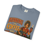 Running on Coffee and Family Traditions — Camping Humor Tee