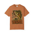 They'll Never Take Me Alive — Funny Bass Fishing Humor Tee