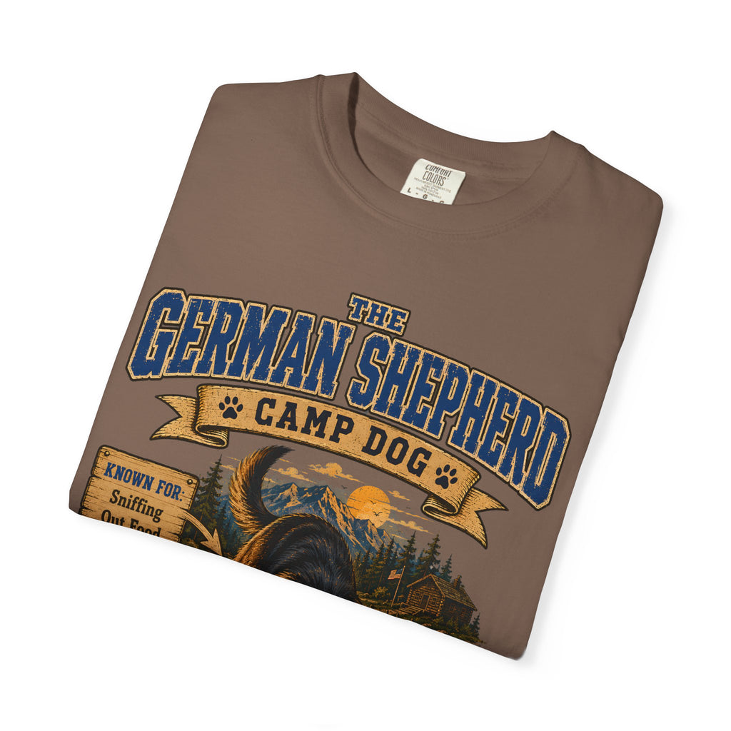 German Shepherd Camp Dog - Knows Better Than You Tee