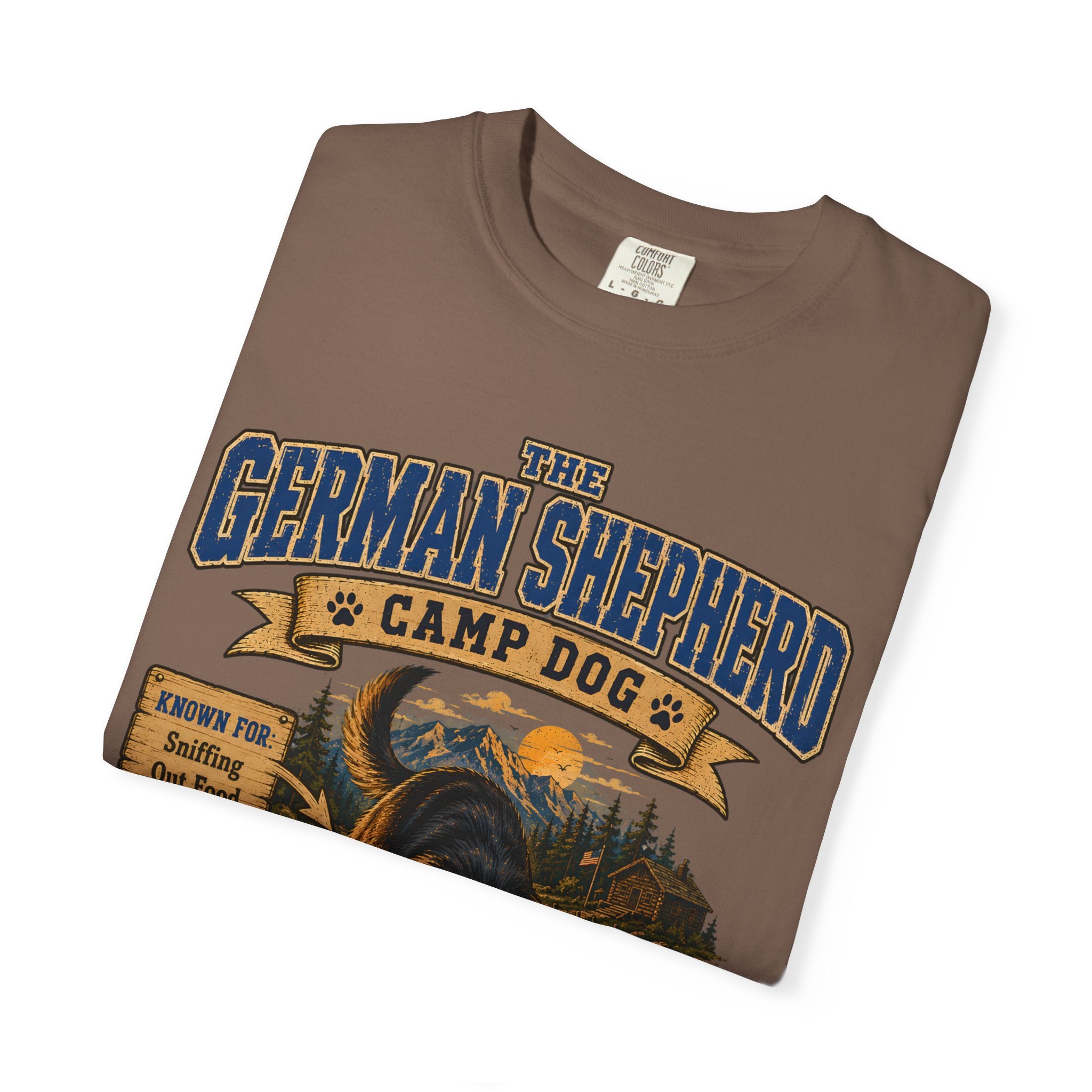 German Shepherd Camp Dog - Knows Better Than You Tee