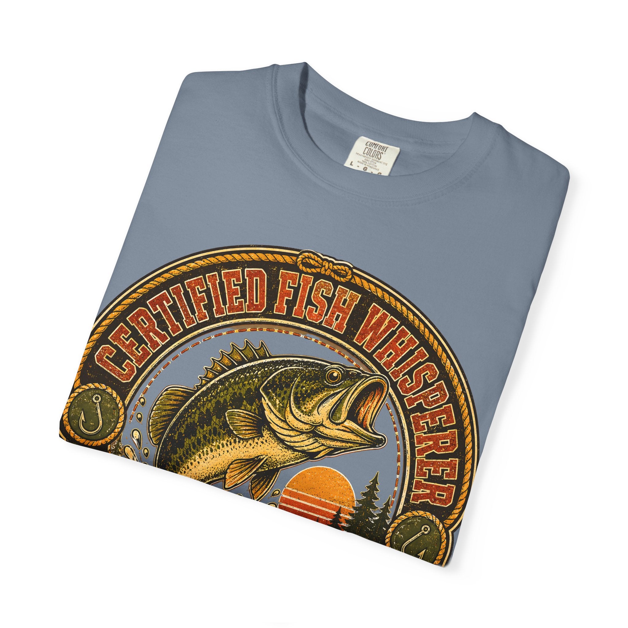 Certified Fish Whisperer Unverified Undefeated — Fishing Tee