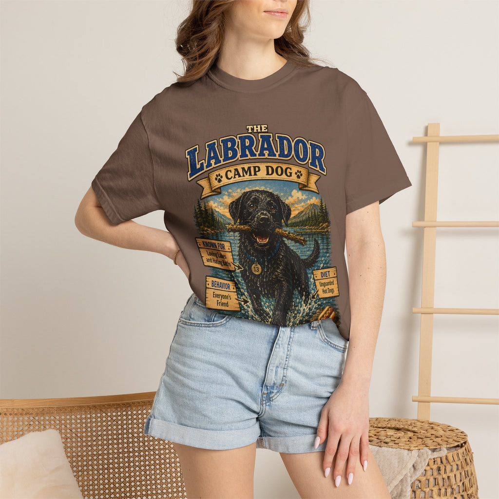 Labrador Camp Dog - Loving Lakes and Hating Baths Shirt