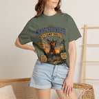 Miniature Pinscher Camp Dog - Tiny Sheriff Energy Tee