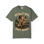 Mud Quality Control Just Right — Funny Outdoor Camping Tee