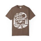 Life Is Better Outside Shirt — Vintage Outdoor Camping Tee