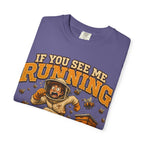 If You See Me Running Scram Funny Beekeeping Shirt