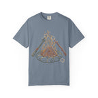 Roasing Marshmallows Line Art T-Shirt