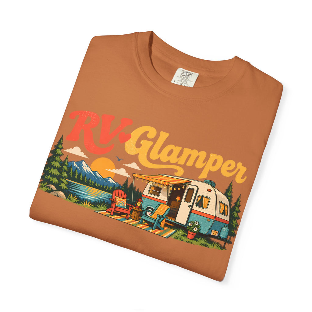 Rv Glamper Half Color T-Shirt