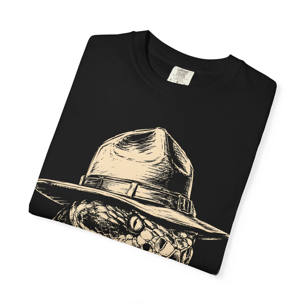 Rattlesnake Ranger — Vintage Sketch Outdoor Wildlife Tee