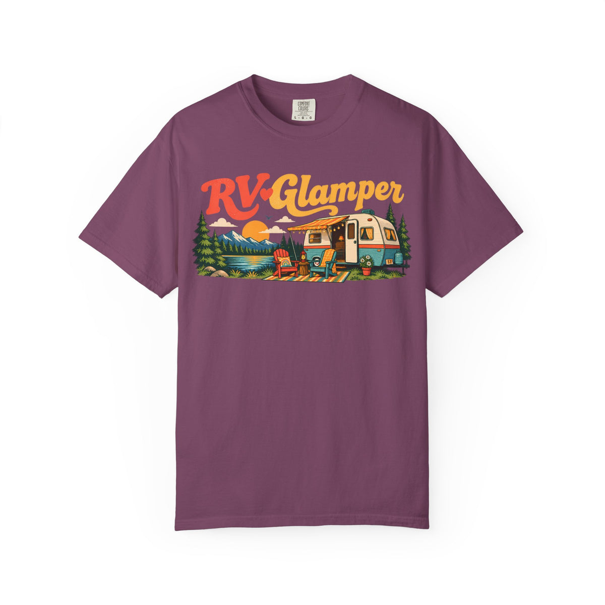 Rv Glamper Half Color T-Shirt