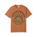 Tracking Adventure Follow the Path — Vintage Bear Paw Hiking Tee
