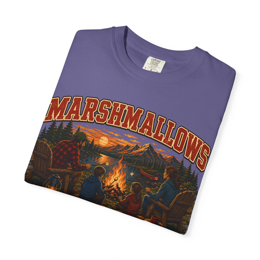 Marshmallows by the Campfire — Vintage Family Camping Tee