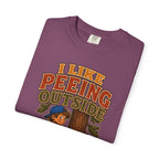 I Like Peeing Outside — Funny Camping Humor Tee