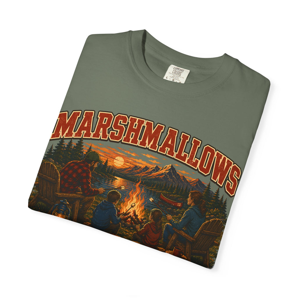 Marshmallows by the Campfire — Vintage Family Camping Tee