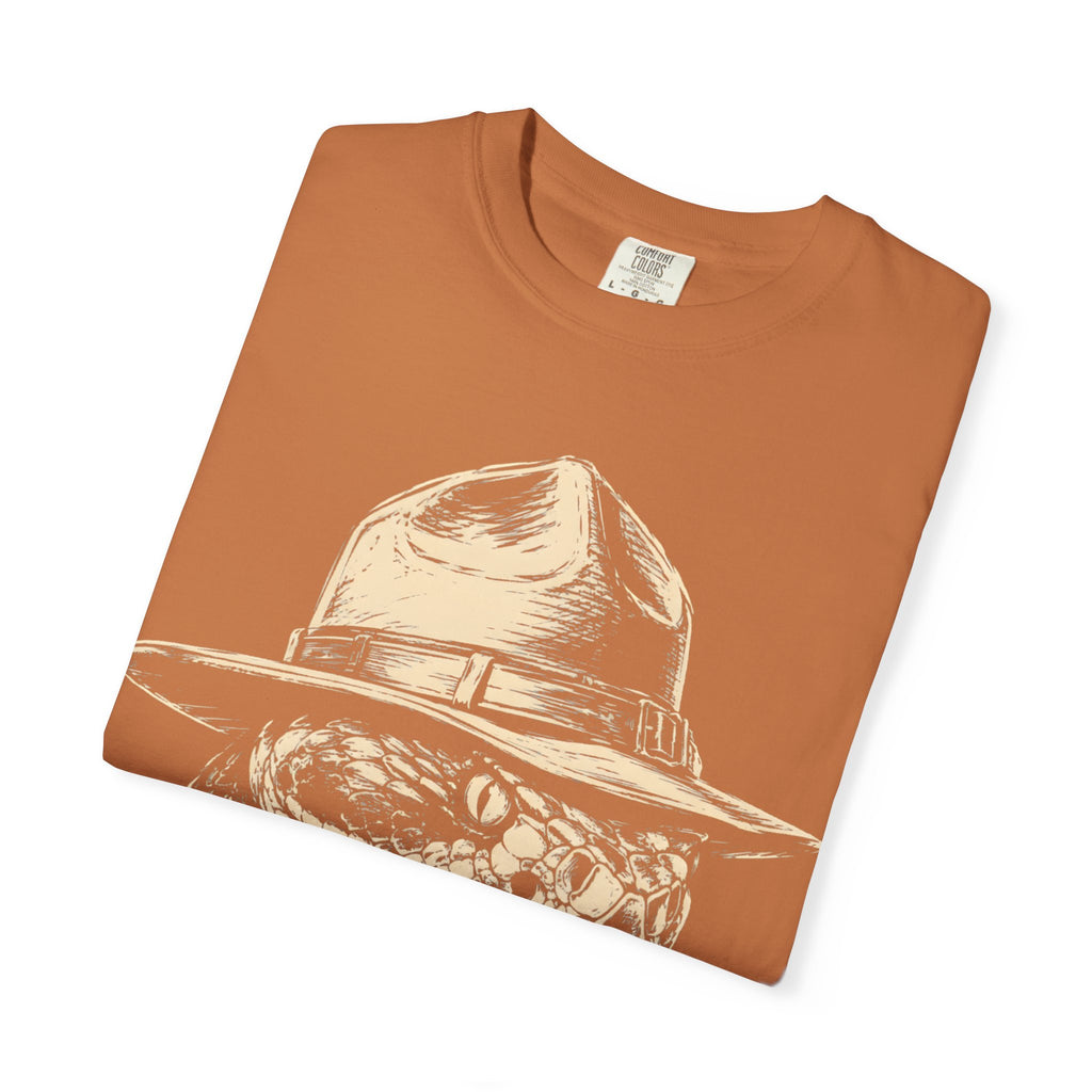 Rattlesnake Ranger — Vintage Sketch Outdoor Wildlife Tee