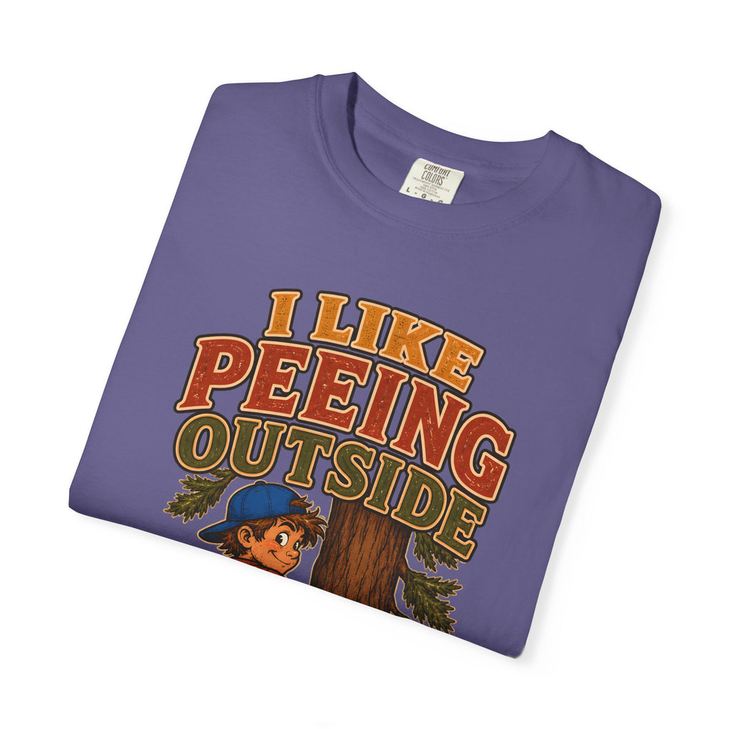I Like Peeing Outside — Funny Camping Humor Tee