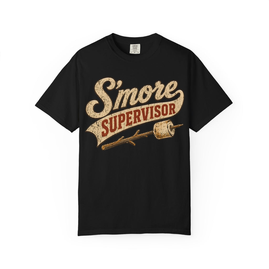 S'more Supervisor — Funny Campfire Camping Humor Tee