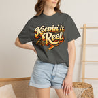 Keepin' It Reel — Retro Fishing Humor Tee