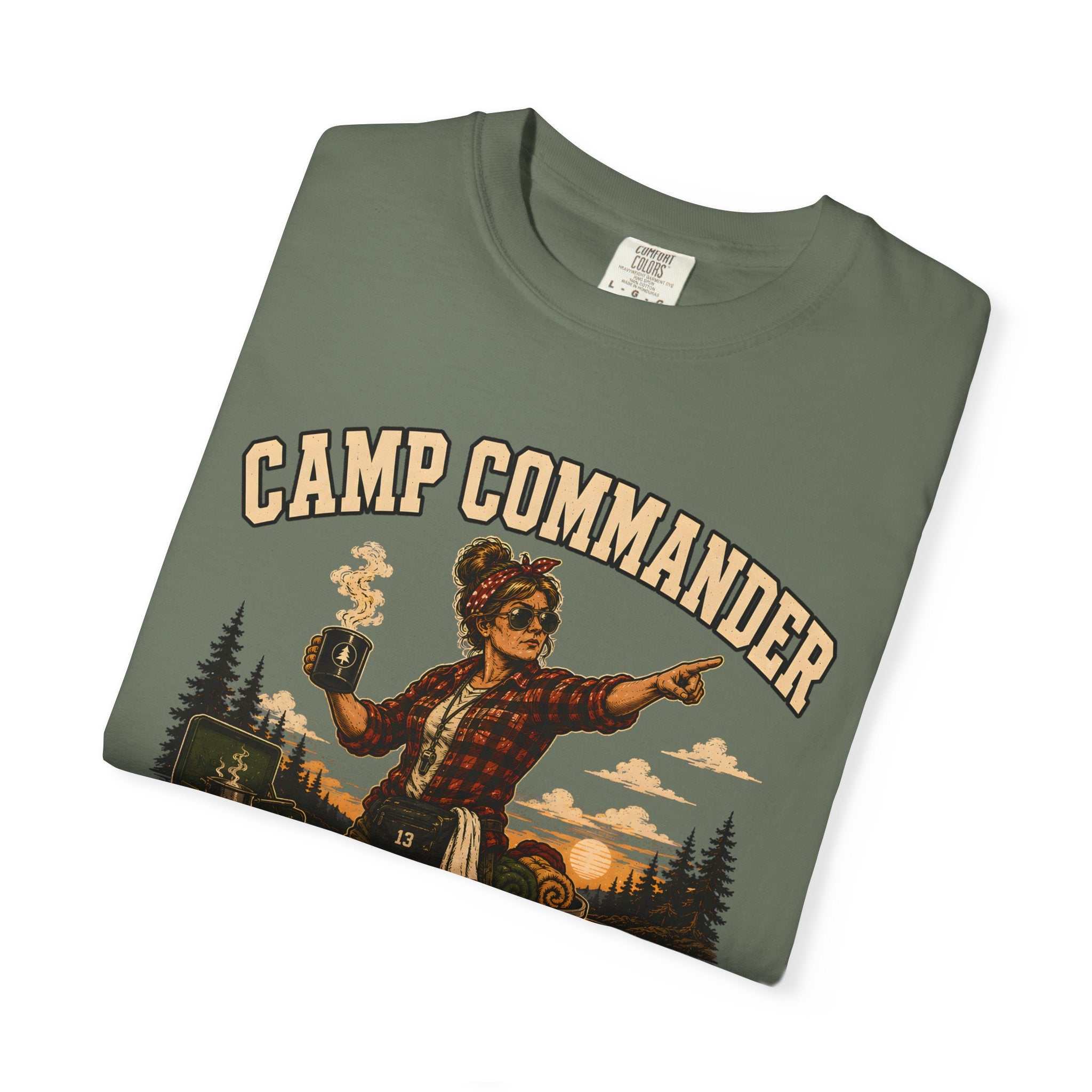 Camp Commander Situation Normal — Funny Camping Mom Tee