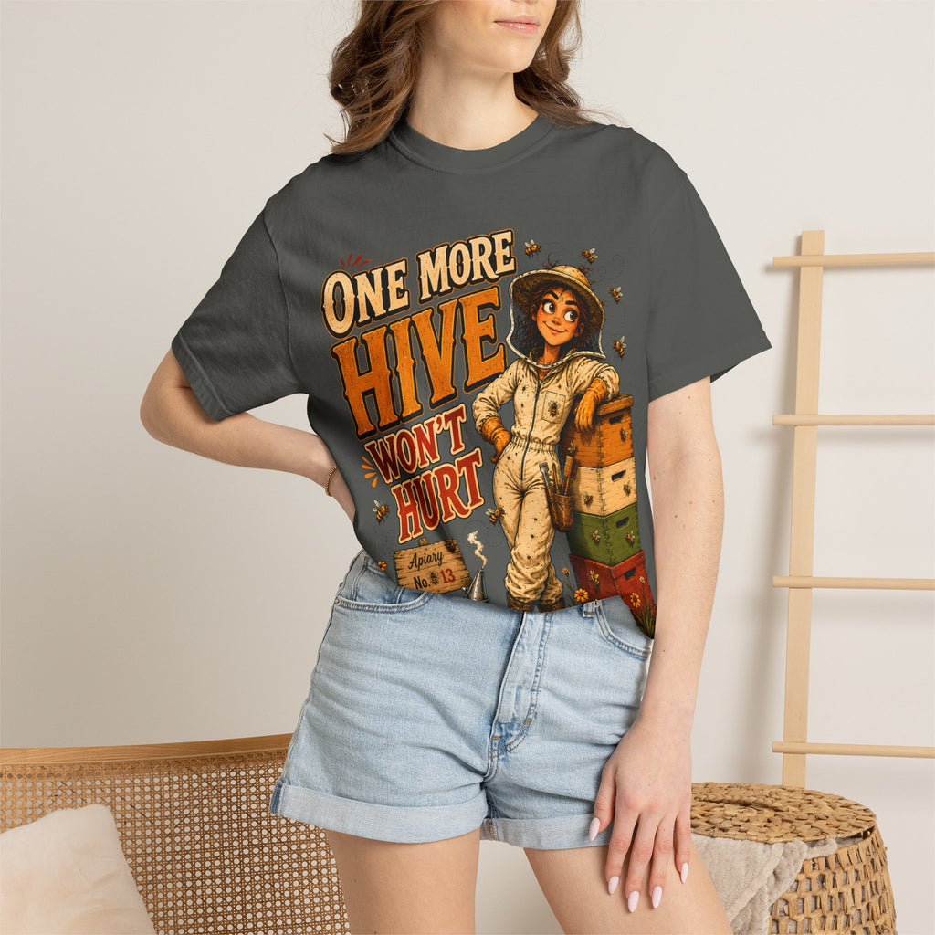 One More Hive Won't Hurt Funny Beekeeping Shirt