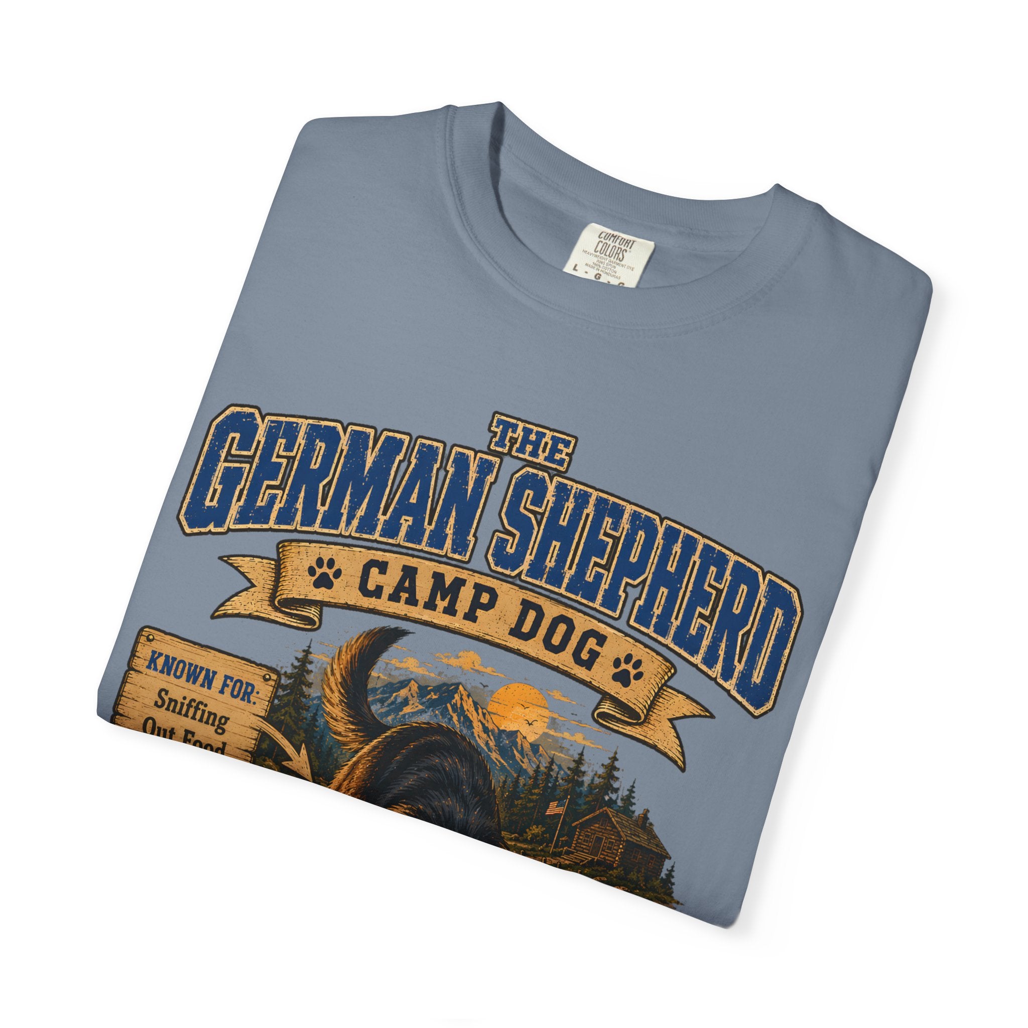 German Shepherd Camp Dog - Knows Better Than You Tee
