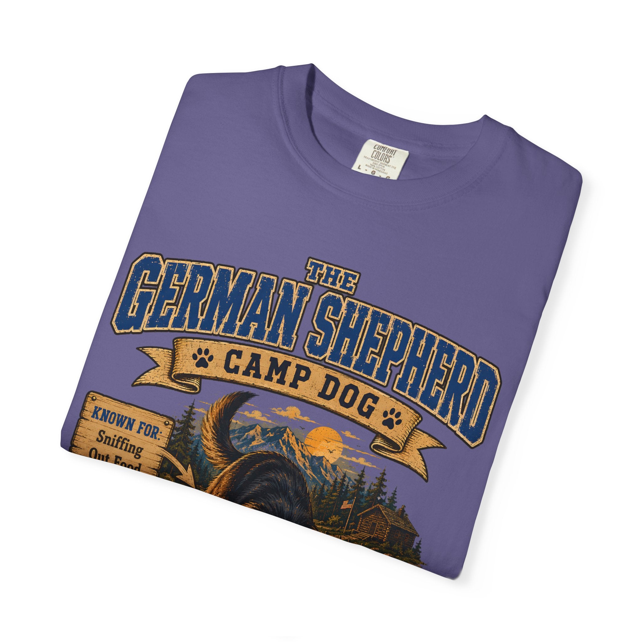 German Shepherd Camp Dog - Knows Better Than You Tee