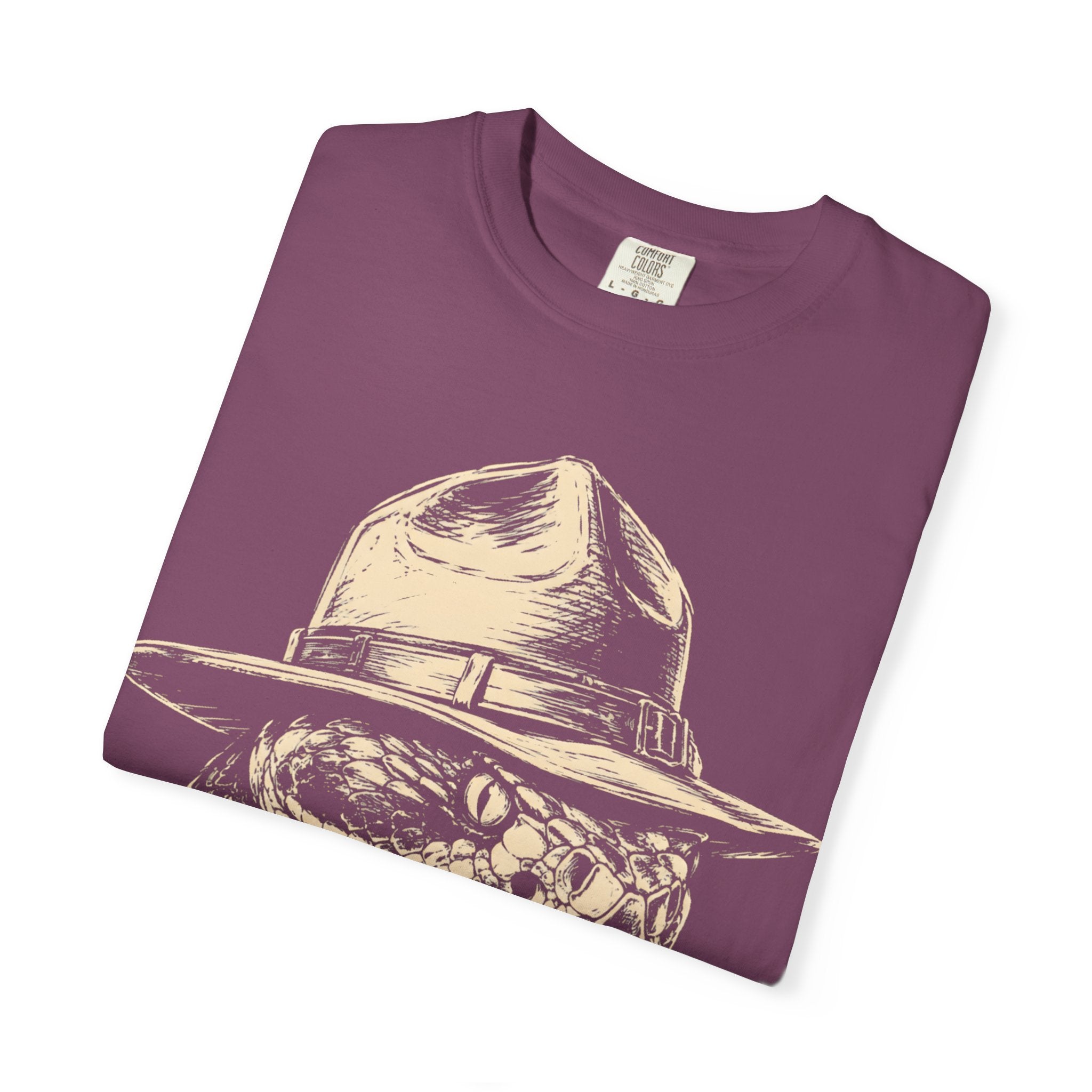 Rattlesnake Ranger — Vintage Sketch Outdoor Wildlife Tee