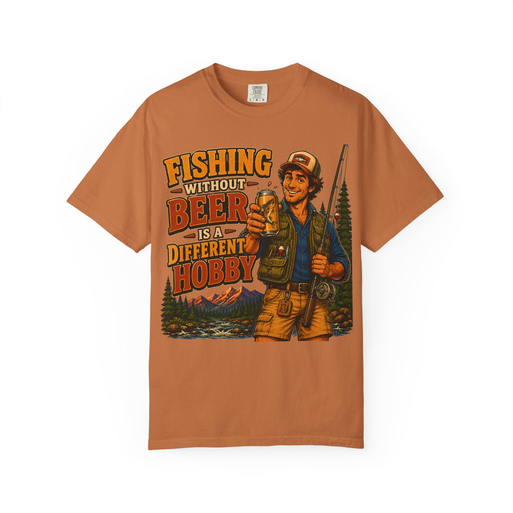 Fishing Without Beer Is a Different Hobby — Funny Fishing Tee