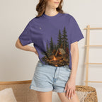 Lakeside Campsite (Watercolor) T-Shirt