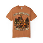 Campfire Supervisor Add Another Log — Funny Camping Dad Tee